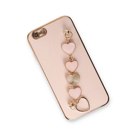 iPhone 6 Kılıf Esila Silikon - Pudra