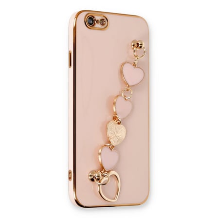 iPhone 6 Kılıf Esila Silikon - Pudra
