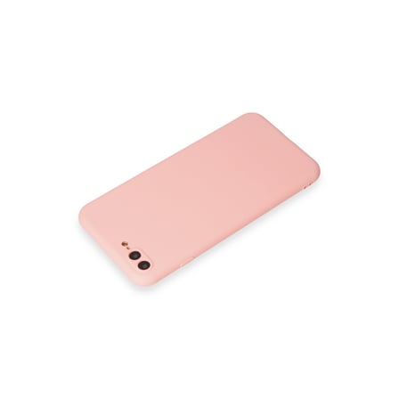 iPhone 7 Plus Kılıf First Silikon - Pudra
