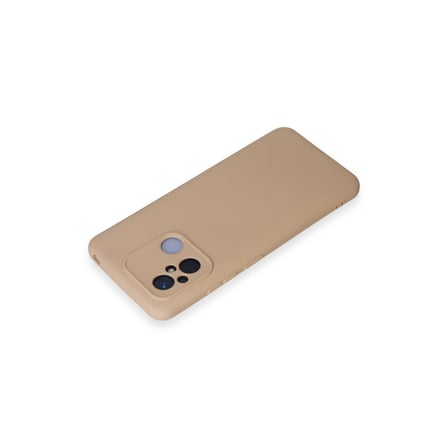 Redmi 12C Kılıf Nano içi Kadife Silikon - Pudra