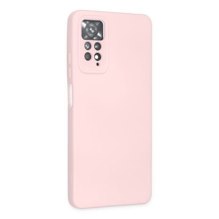 Redmi Note 11 Pro Kılıf Nano içi Kadife Silikon - Pudra