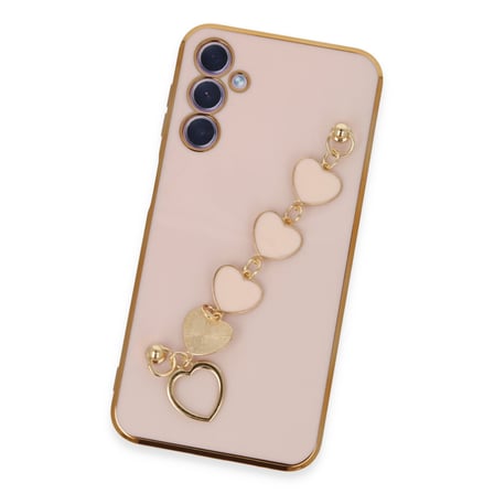 Galaxy A24 4G Kılıf Esila Silikon - Pudra