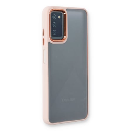 Galaxy A03S Kılıf Dora Kapak - Pudra