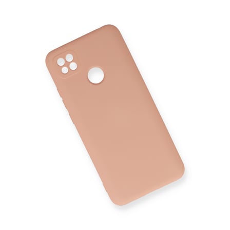 Redmi 9C Kılıf Nano içi Kadife Silikon - Pudra