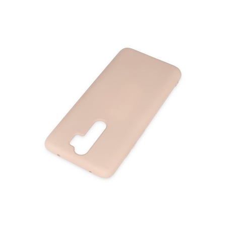 Redmi Note 8 Pro Kılıf Nano içi Kadife Silikon - Pudra