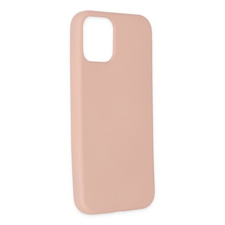 iPhone 11 Pro Max Kılıf Nano içi Kadife Silikon - Pudra