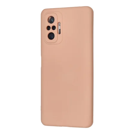 Redmi Note 10 Pro Kılıf Nano içi Kadife Silikon - Pudra