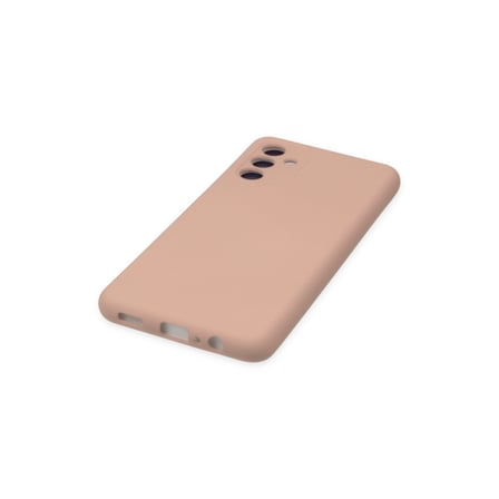 Galaxy A04S Kılıf Nano içi Kadife Silikon - Pudra
