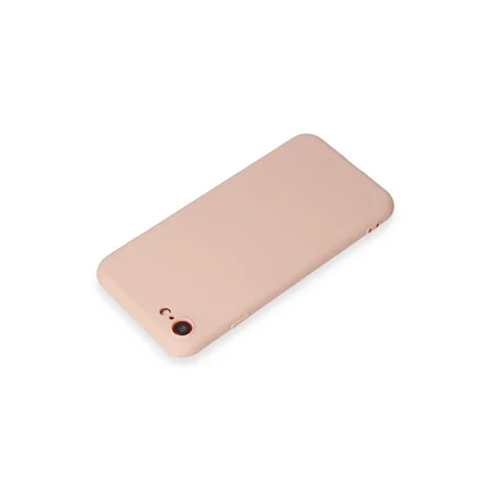 iPhone 7 Kılıf First Silikon - Pudra