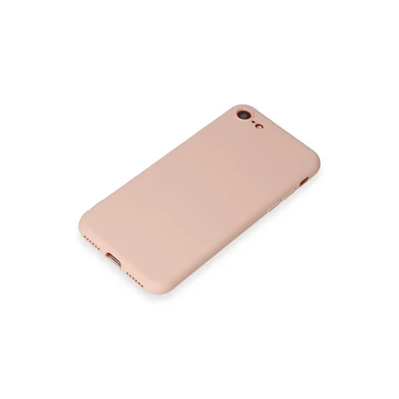 iPhone 7 Kılıf First Silikon - Pudra