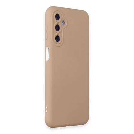 Galaxy M34 5G Kılıf Nano içi Kadife Silikon - Pudra