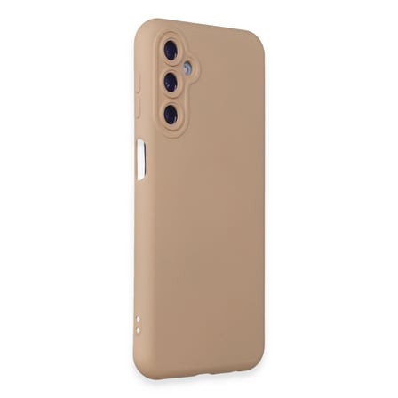 Galaxy M14 5G Kılıf Nano içi Kadife Silikon - Pudra