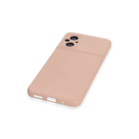 Poco M5 Kılıf Nano içi Kadife Silikon - Pudra