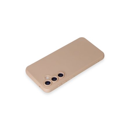 Galaxy S23 FE Kılıf Nano içi Kadife Silikon - Pudra
