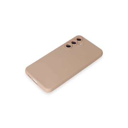 Galaxy S23 FE Kılıf Nano içi Kadife Silikon - Pudra