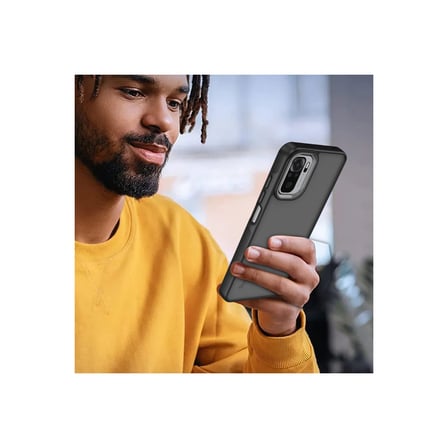 Redmi Note 10 Pro Kılıf Elegant Kapak - Pudra