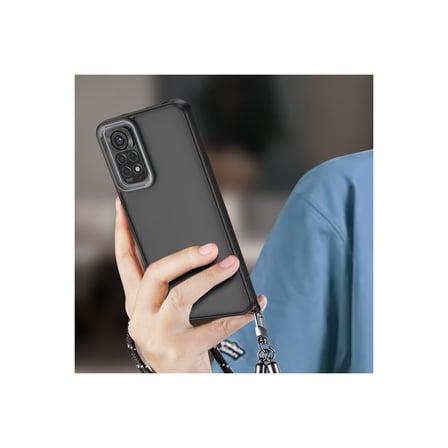 Redmi Note 11 Kılıf Elegant Kapak - Pudra