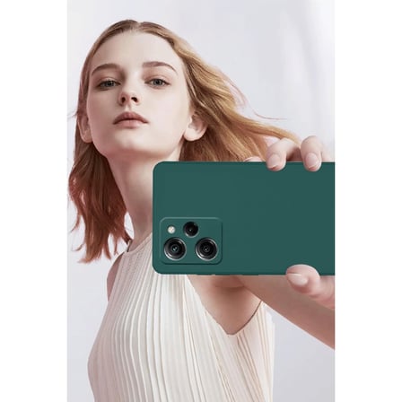 Poco X5 Pro 5G Nano içi Kadife Silikon - Pudra
