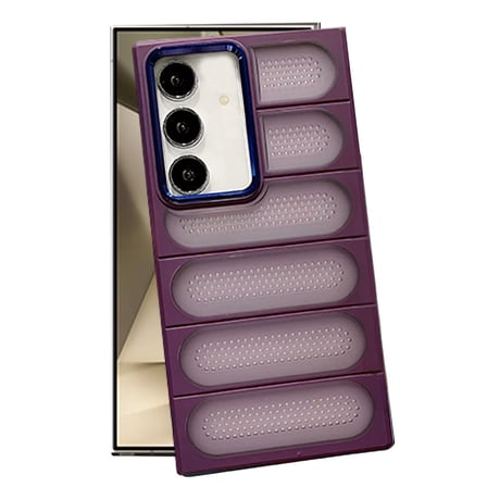 Galaxy S24 Plus Kılıf Airmax Silikon Kapak - Derin Mor