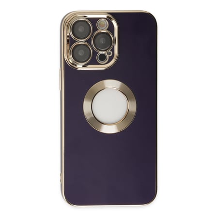 iPhone 13 Pro Max Kılıf Store Silikon - Derin Mor