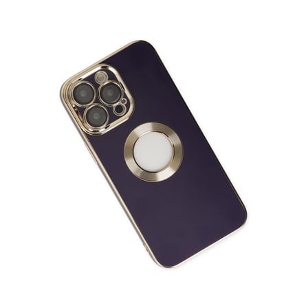 iPhone 13 Pro Max Kılıf Store Silikon - Derin Mor
