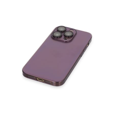 iPhone 13 Pro Max Kılıf Armada Lensli Kapak - Derin Mor
