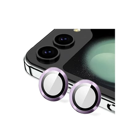 Galaxy Z Flip 5 Valdez Metal Kamera Lens - Derin Mor