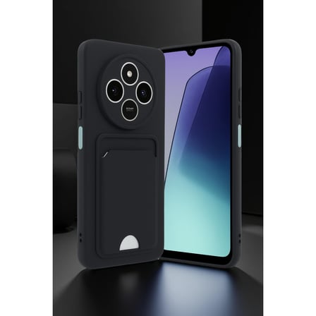 Redmi 14C Kelvin Kartvizitli Silikon - Derin Mor