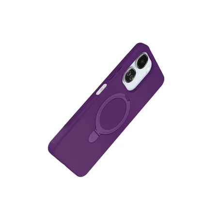 Redmi 13C Regal Magsafe Standlı Kapak - Derin Mor