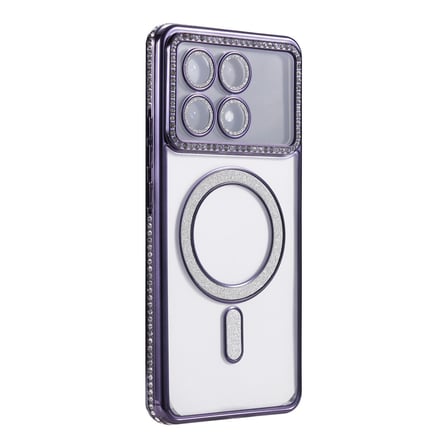 X6 Pro Joke Simli Magneticsafe Kılıf - Derin Mor