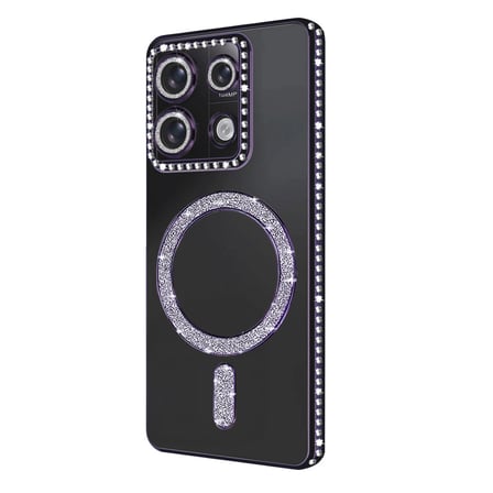 Redmi 13C Joke Simli Magneticsafe Kılıf - Derin Mor