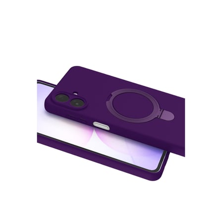 Galaxy A07 4G Regal Magsafe Standlı Kapak - Derin Mor