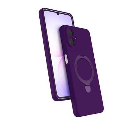 Galaxy A07 4G Regal Magsafe Standlı Kapak - Derin Mor