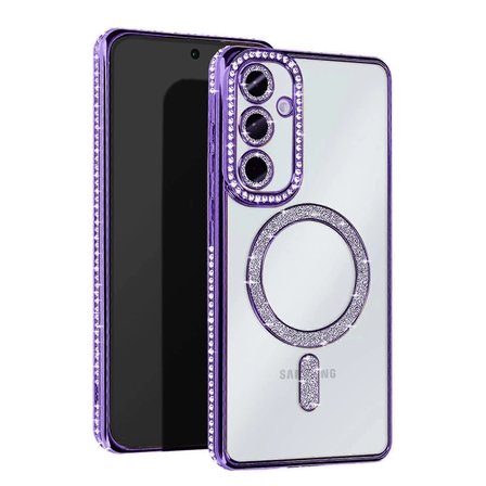 Galaxy A17 5G Joke Simli Magneticsafe Kılıf - Derin Mor