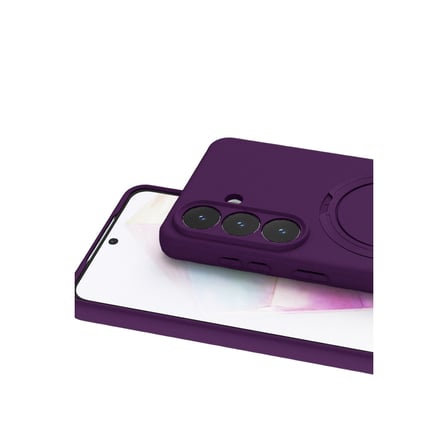 Galaxy S26 Plus Regal Magsafe Standlı Kapak - Derin Mor