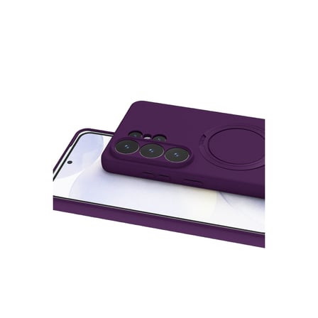 Galaxy S26 Ultra Regal Magsafe Standlı Kapak - Derin Mor