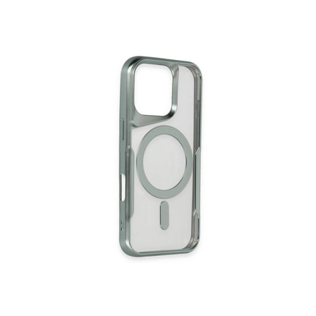 iPhone 16 Plus Kılıf Boyi Magsafe Silikon Kapak - Kahverengi
