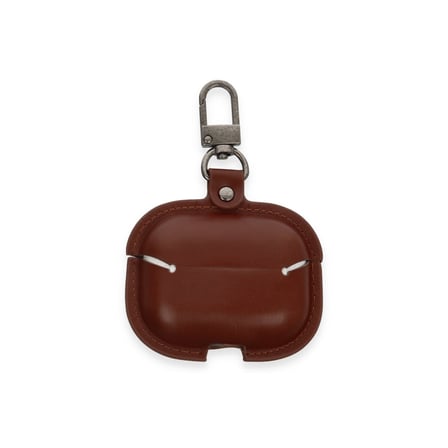 Airpods Pro 2 (2.nesil) Çanta Deri Kılıf - Kahverengi