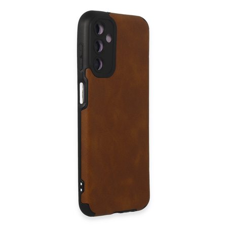 Galaxy M14 5G Kılıf Loop Deri Silikon - Kahverengi
