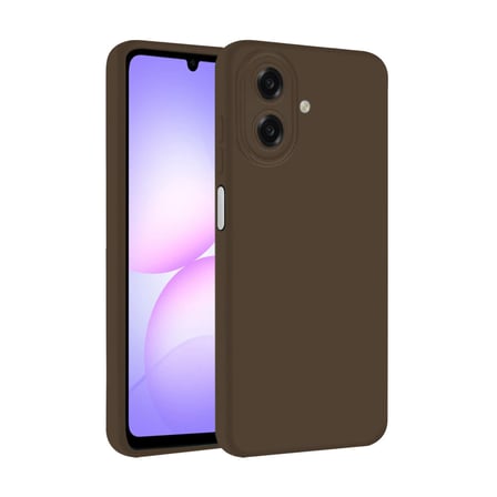 Galaxy A07 4G First Silikon - Kahverengi
