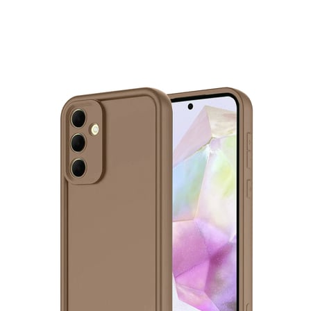 Galaxy A17 5G Viera Silikon - Kahverengi