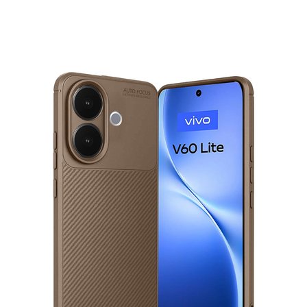 V60 Lite Auto Focus Karbon Kapak - Kahverengi