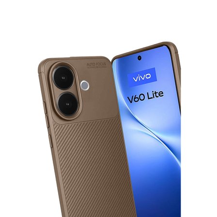 V60 Lite Auto Focus Karbon Kapak - Kahverengi