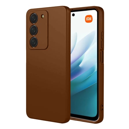 Redmi 15 4G First Silikon - Kahverengi