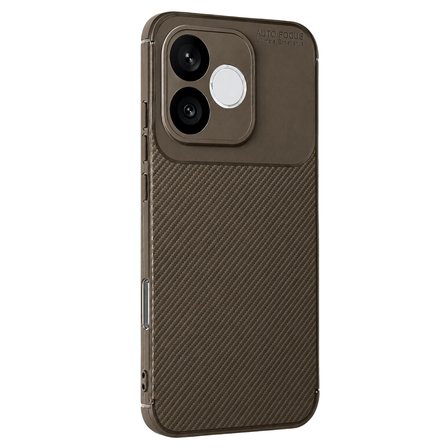 600 Lite Auto Focus Karbon Kapak - Kahverengi