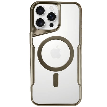 iPhone 16 Pro Max Kılıf Boyi Magsafe Silikon Kapak - Çöl Titanyum