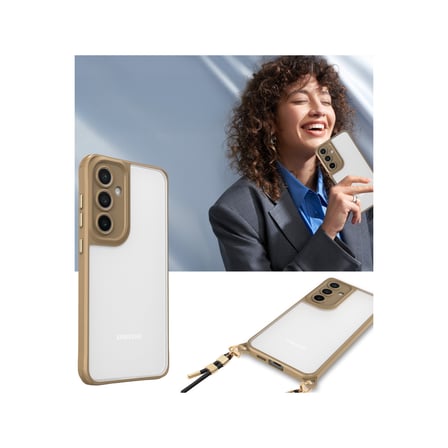 Galaxy A55 5G Kılıf Penta Silikon Kılıf - Çöl Titanyum