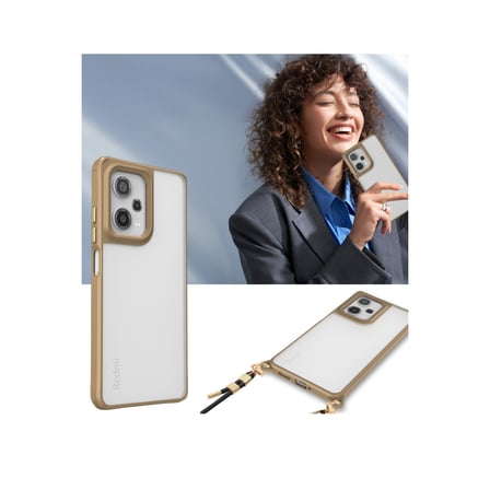 Note 12 Pro 5G Kılıf Penta Silikon Kılıf - Çöl Titanyum