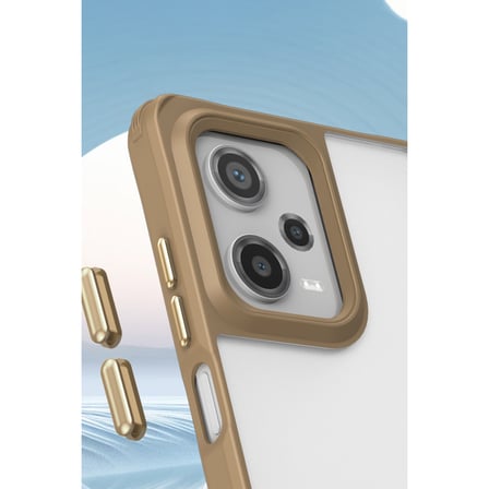 Note 12 Pro 5G Kılıf Penta Silikon Kılıf - Çöl Titanyum