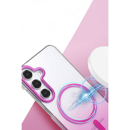 Galaxy S23 FE Glossy Magsafe Kapak - Çöl Titanyum